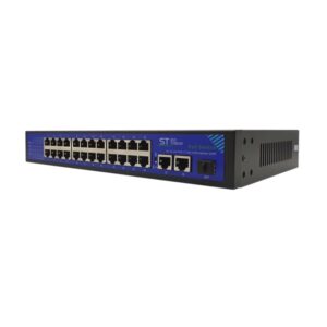 ST-S243POE (2G/1S/340W/A). 24-х портовый POE коммутатор