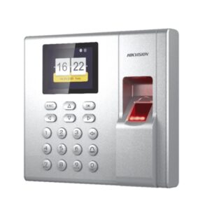 DS-K1T8003EF, терминал доступа со встроенным считывателем EM и отпечатков пальцев Hikvision