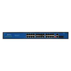 ST-S242POE(Гигабитные порты) (24G/2G/2S/300W/AB) PRO (версия 3) 24х POE коммутатор